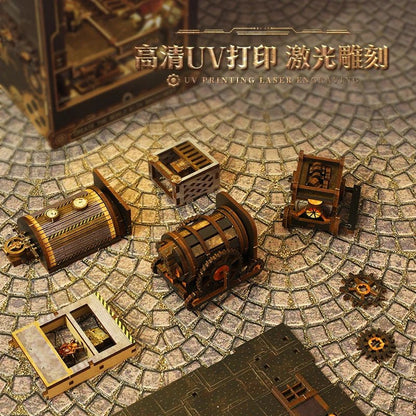 Mechanical Rhythm  Book Nook Kit