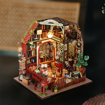The Book House - DIY Miniature Wooden Kit