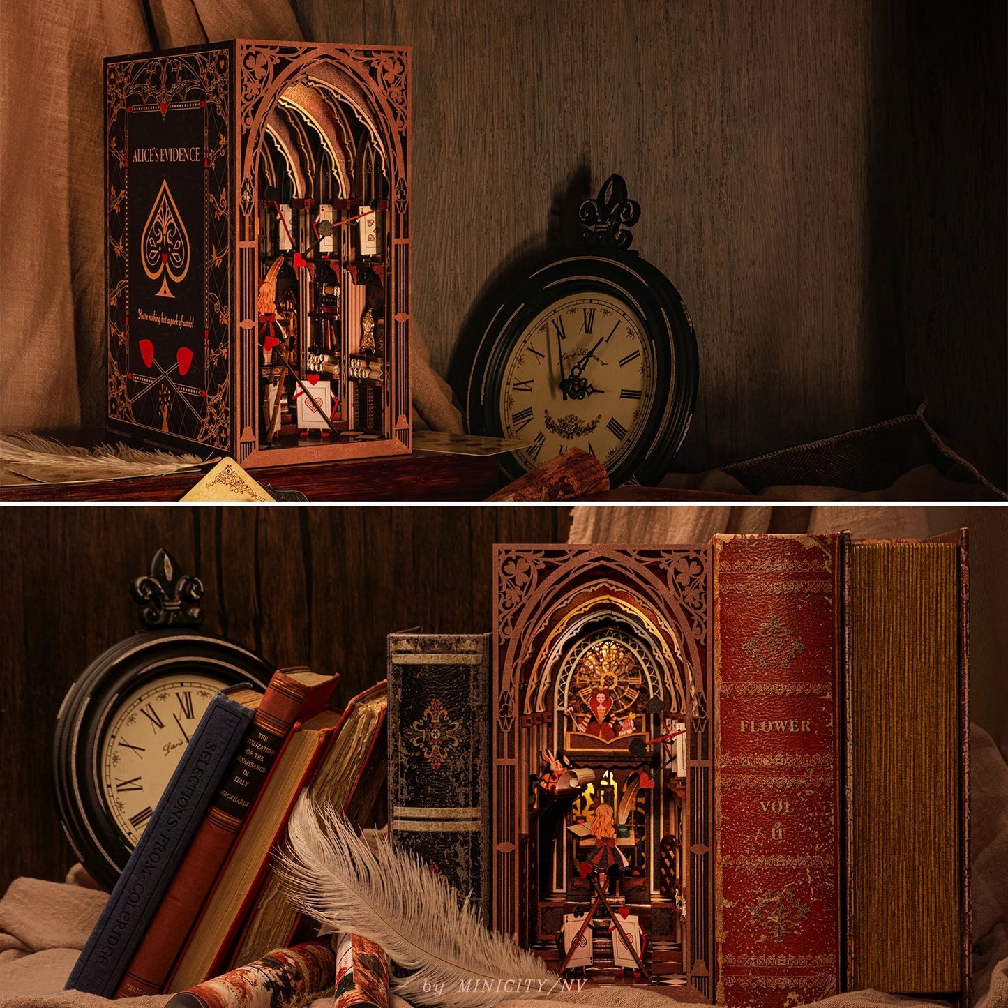 Alice's Evidence DIY Book Nook Kit