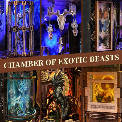 Chamber of Exotic Beasts - DIY Book Nook Kit