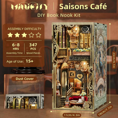 Saisons Café - DIY Book Nook Kit