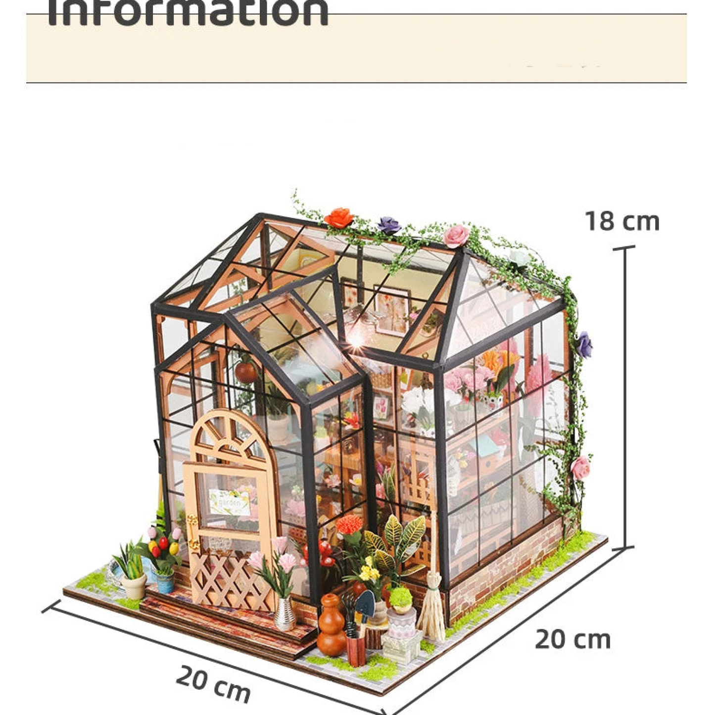 Cozy Christmas Cabin - Doll house