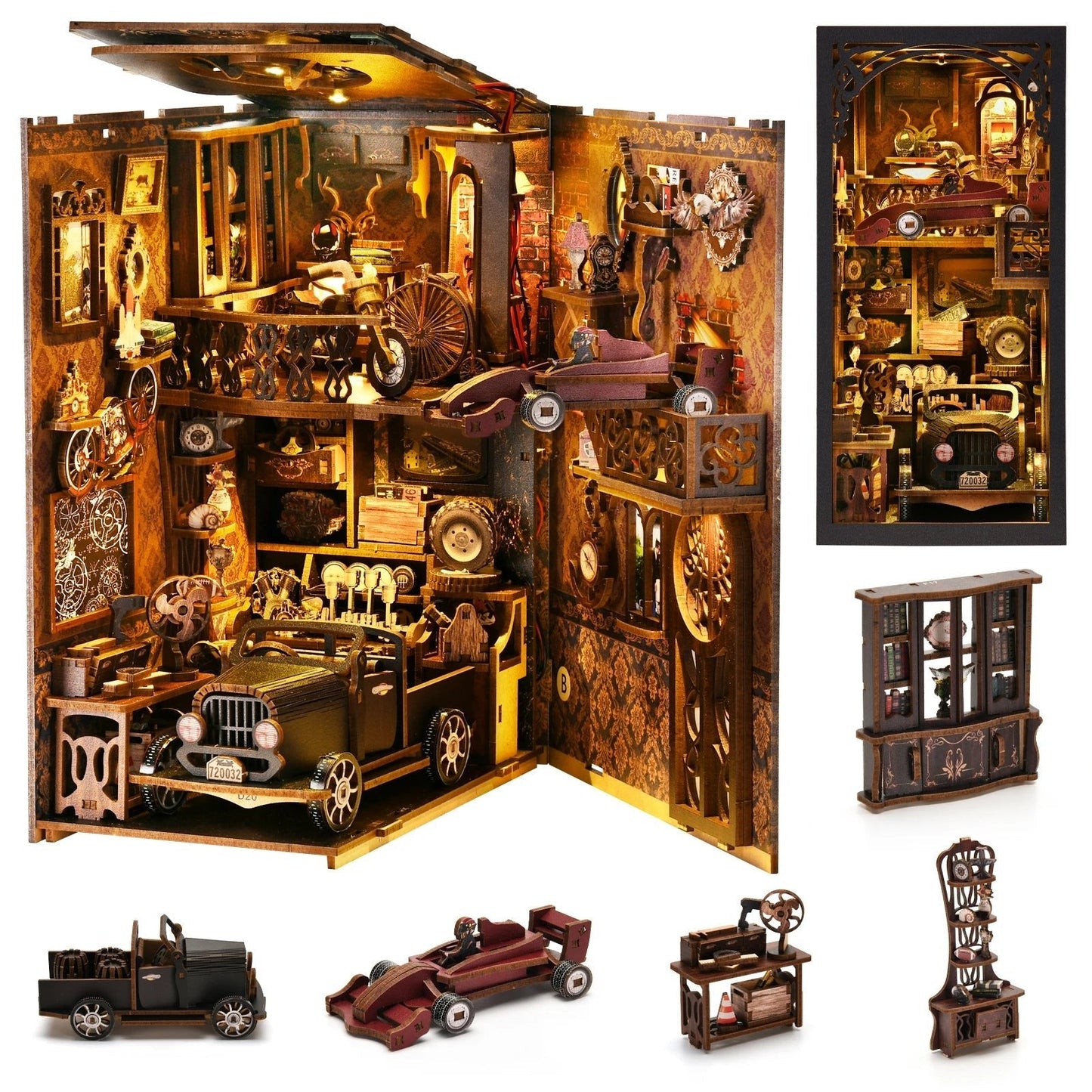 Classic Cruiser Book Nook Kit