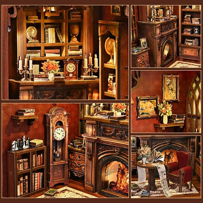TWILIGHT LIBRARY  - DIY Book Nook Kit