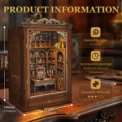 Time Book House - DIY  Book Nook Kit
