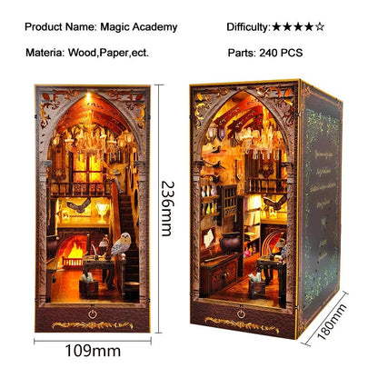 Magic Academy - DIY Magic Book Nook Kit