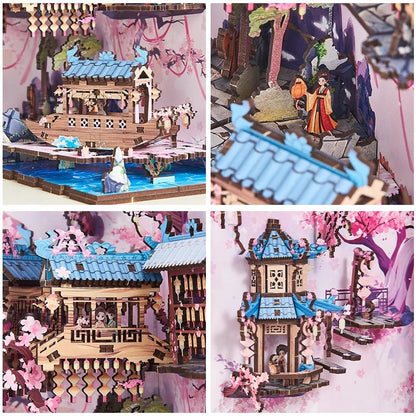 Sakura Spring Book Nook Kit