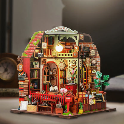 The Book House - DIY Miniature Wooden Kit