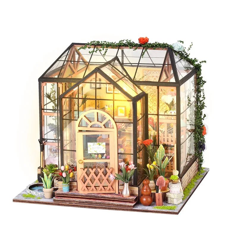 Cozy Christmas Cabin - Doll house