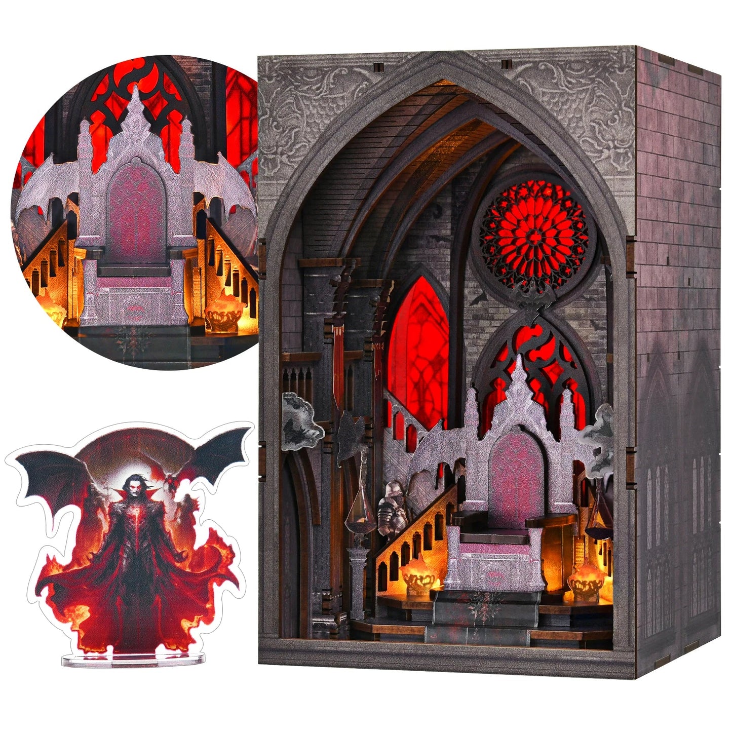 Throne of Blood - DIY Miniature Book Nook Kit