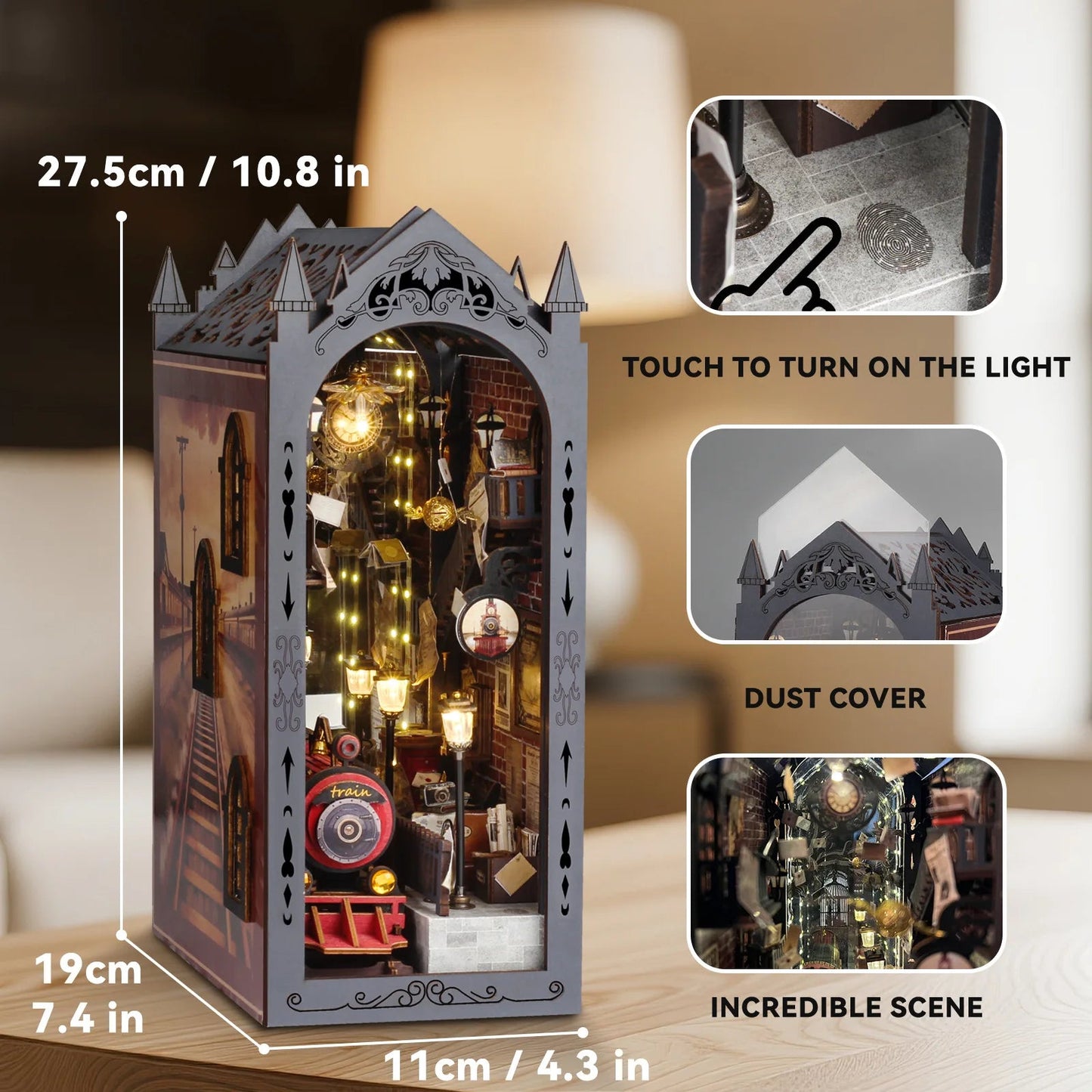 Train Station - DIY Book Nook Kit