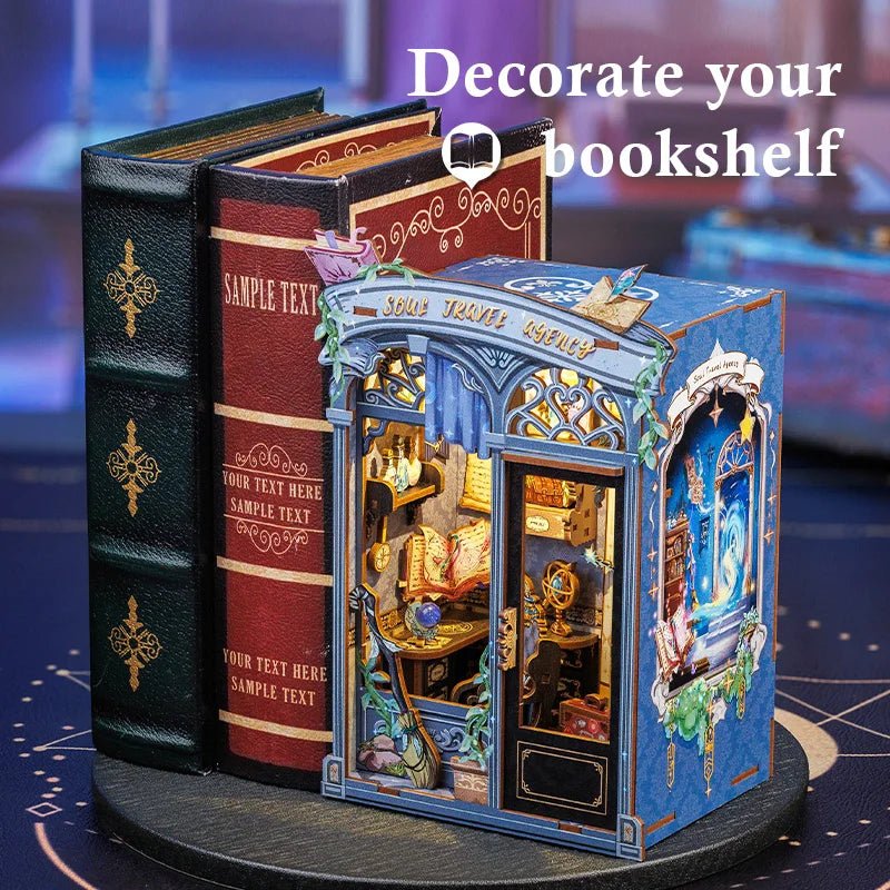 Cutebee Soul Travel Agency - DIY Book Nook Kit
