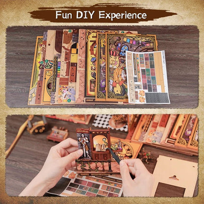Cutebee Fantastic Animal Common Room - DIY  Book Nook Kit
