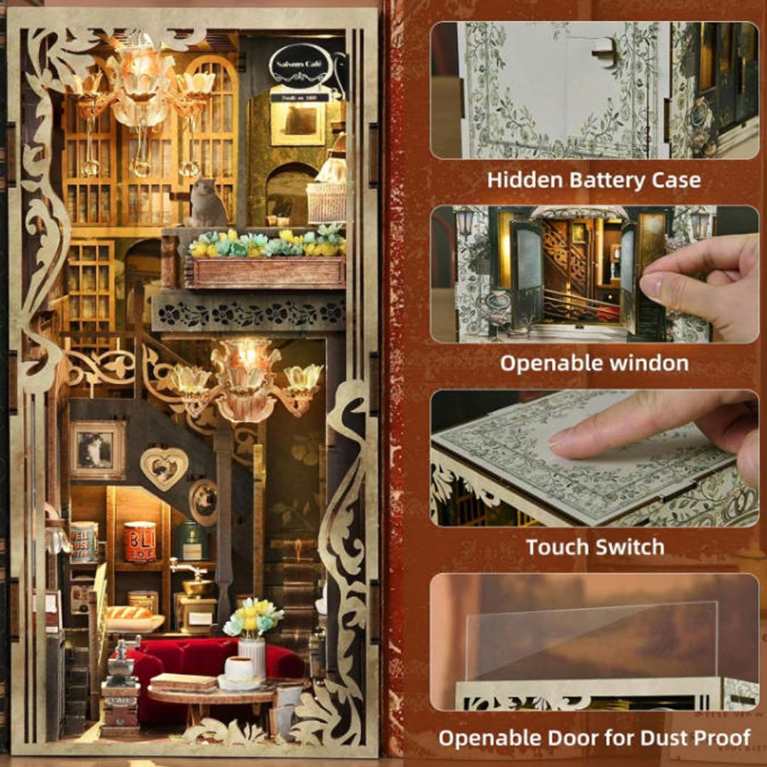 Saisons Café - DIY Book Nook Kit
