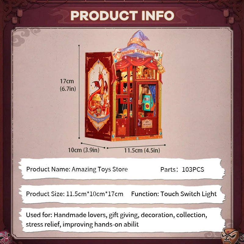 Cutebee Fantasy Plant - DIY Book Nook Kit