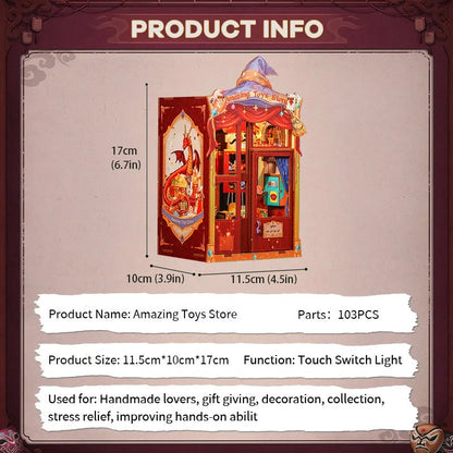 Cutebee Fantasy Plant - DIY Book Nook Kit