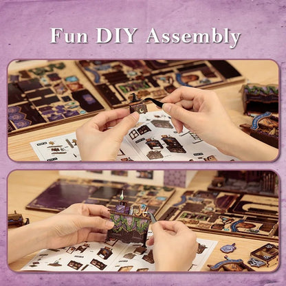 Cutebee Astrology Bookshop - DIY Book Nook Kit
