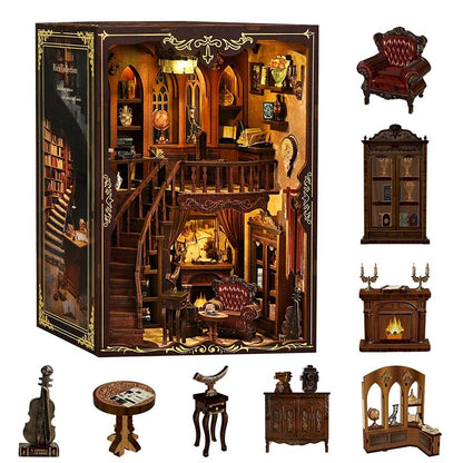 Ancient Library Book Nook Kit