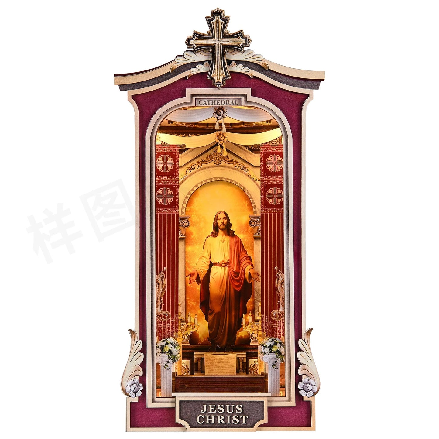Cathedral Book Nook Kit