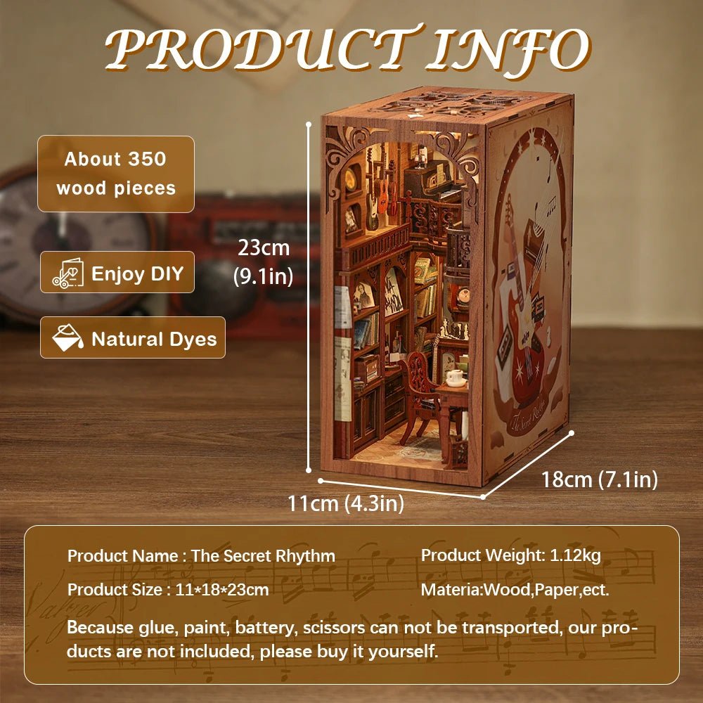 Secret Rhythm - DIY Book Nook Kit