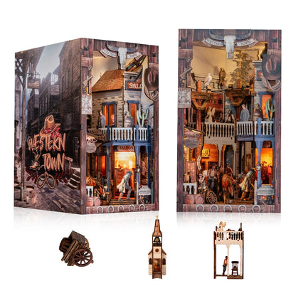 Western Town - Book Nook Kit