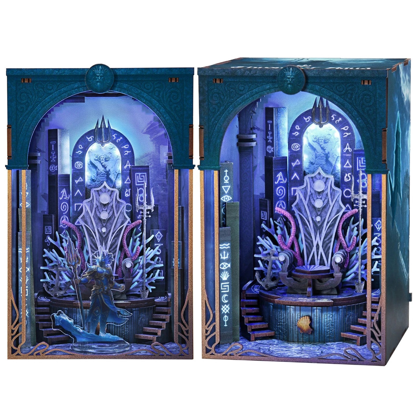 Throne of Aqua - DIY Miniature Book Nook Kit