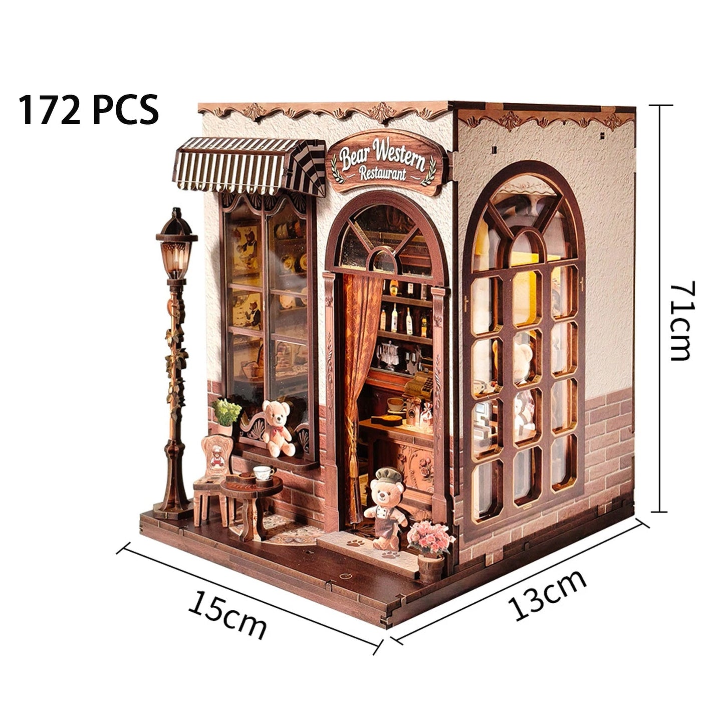 Bear's Bistro - DIY Book Nook Kit