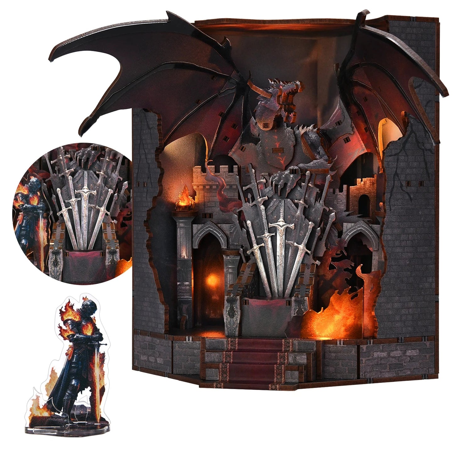Throne of Blades Book Nook Kit