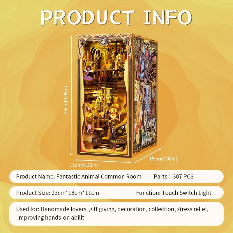Cutebee Fantastic Animal Common Room - DIY  Book Nook Kit