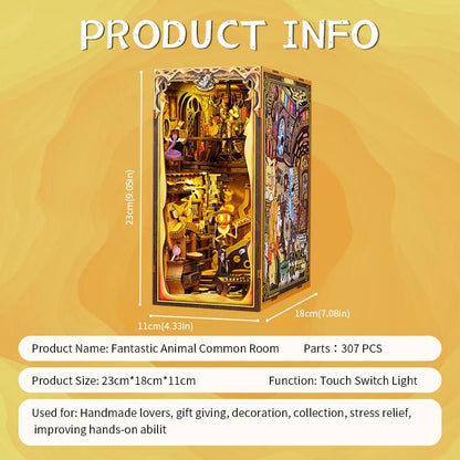 Cutebee Fantastic Animal Common Room - DIY  Book Nook Kit