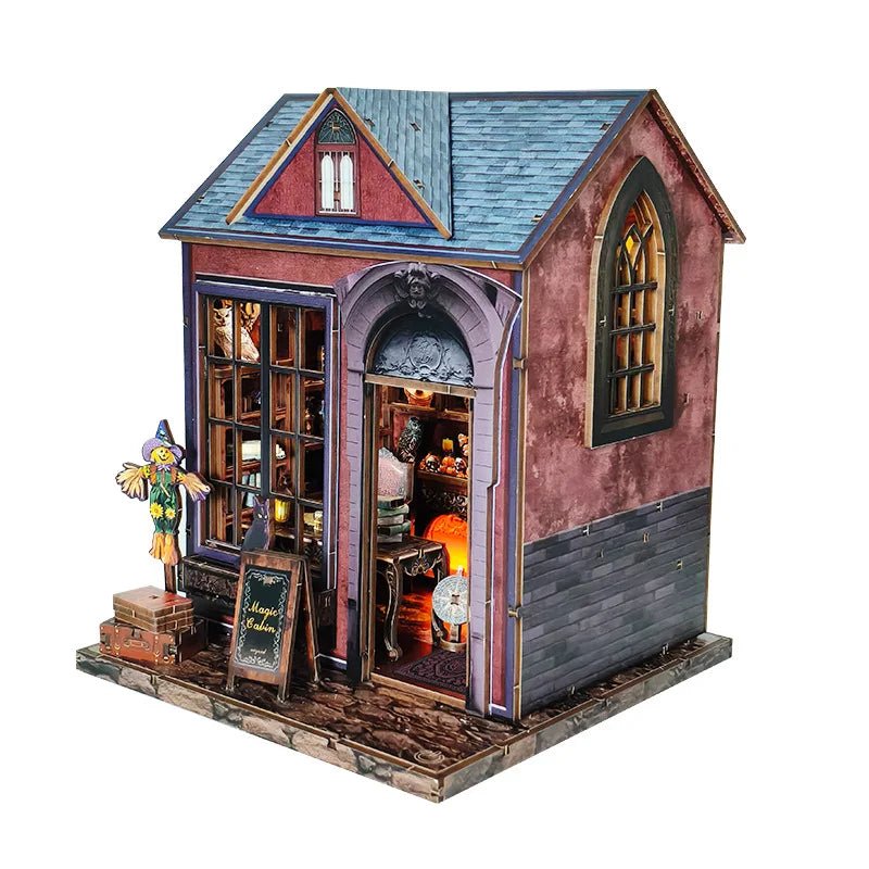 Dark Cabin - DIY Book Nook Kit