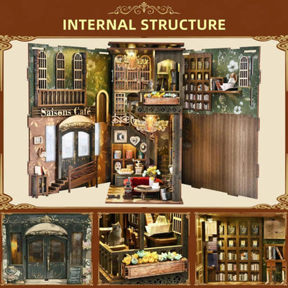 Saisons Café - DIY Book Nook Kit