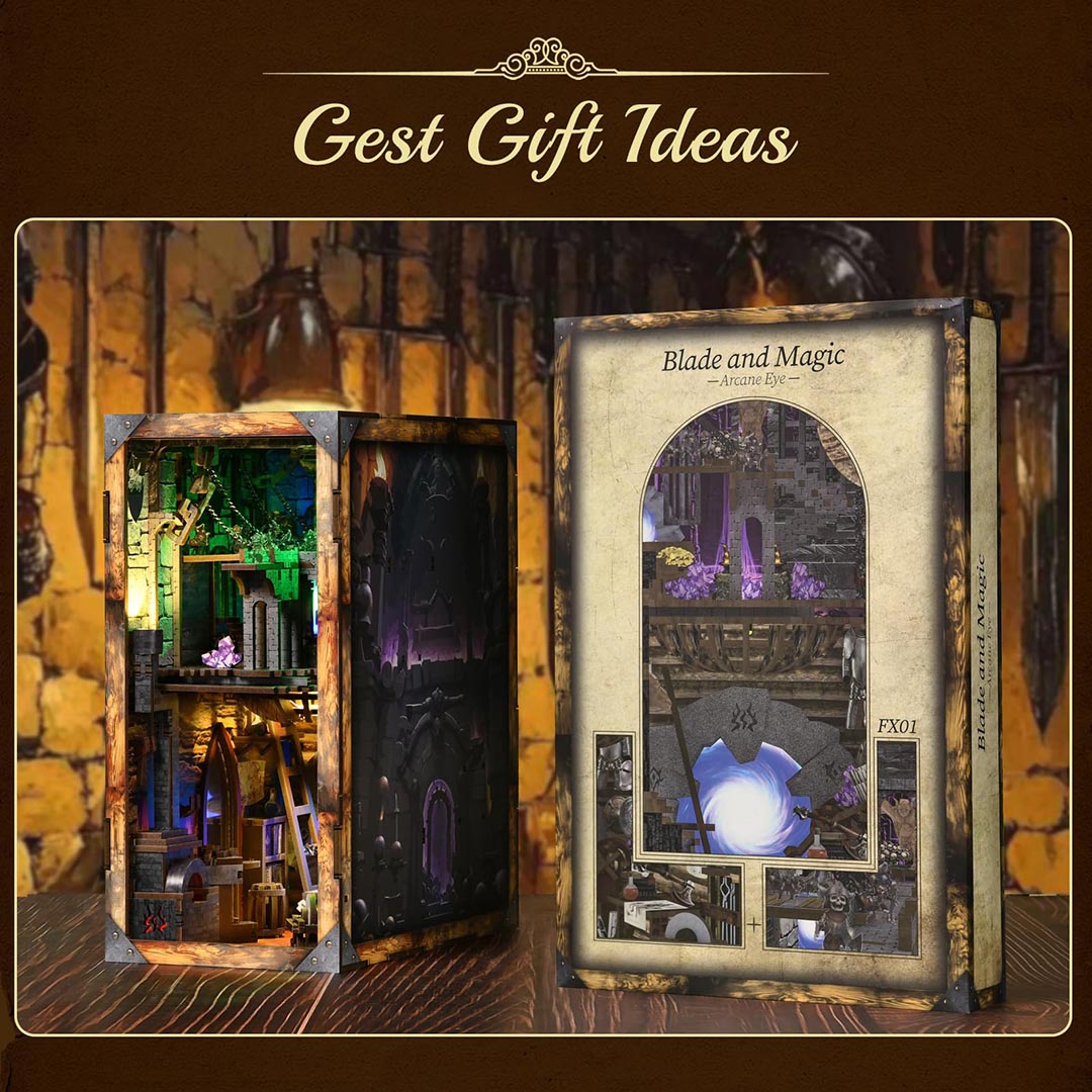 Blade & Magic Book Nook