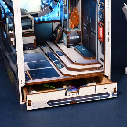 Sci-Fi Alien Hub - DIY 3D Book Nook Kit