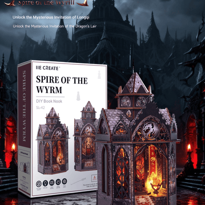 Cutebee Spire Of The Wyrm - DIY Miniature World Kit