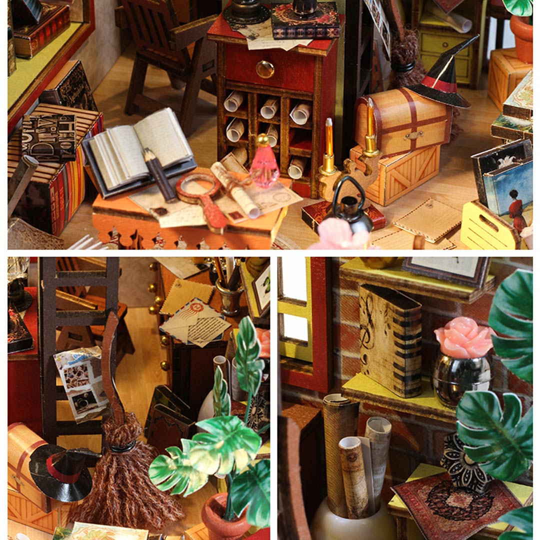 The Book House - DIY Miniature Wooden Kit