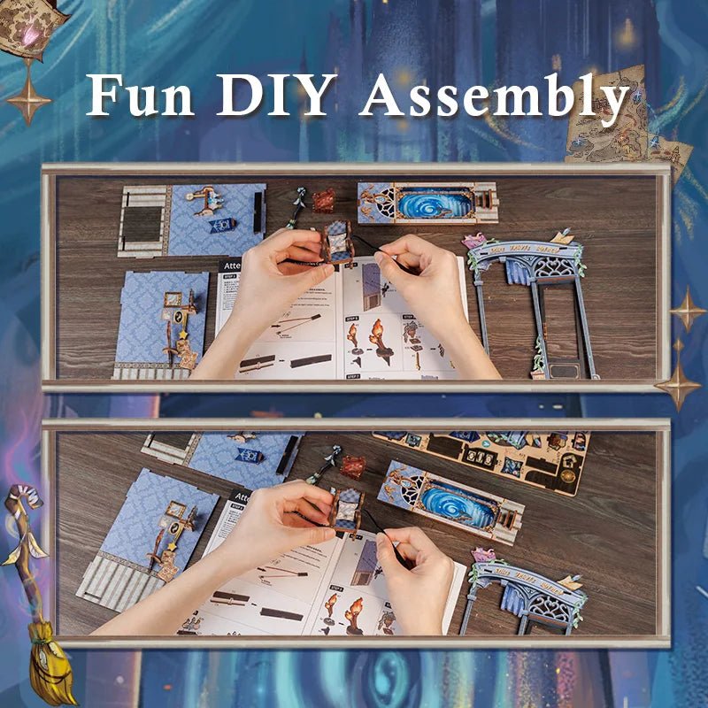 Cutebee Soul Travel Agency - DIY Book Nook Kit