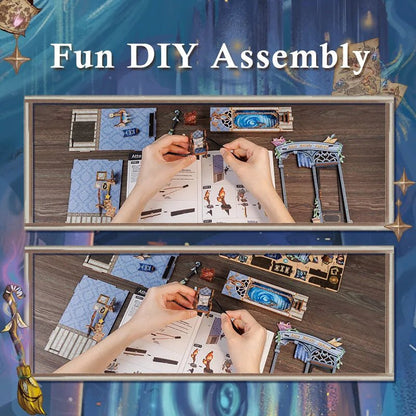 Cutebee Soul Travel Agency - DIY Book Nook Kit