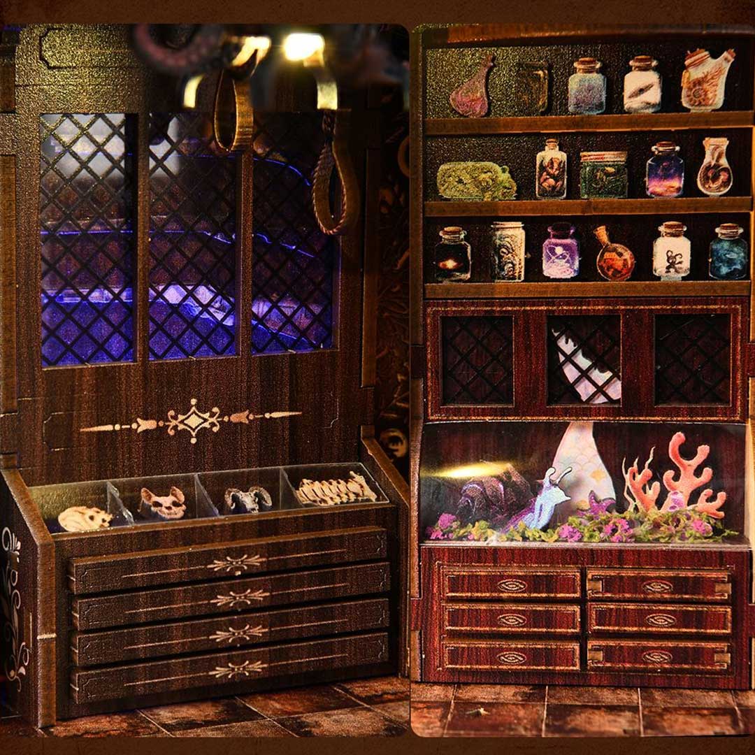 Chamber of Exotic Beasts - DIY Book Nook Kit