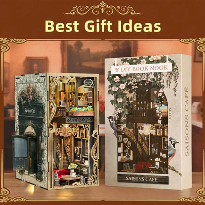 Saisons Café - DIY Book Nook Kit