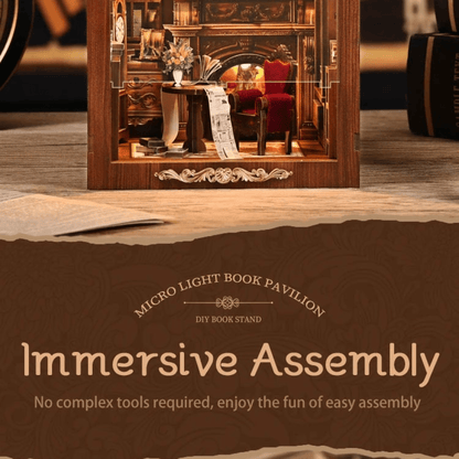 TWILIGHT LIBRARY  - DIY Book Nook Kit