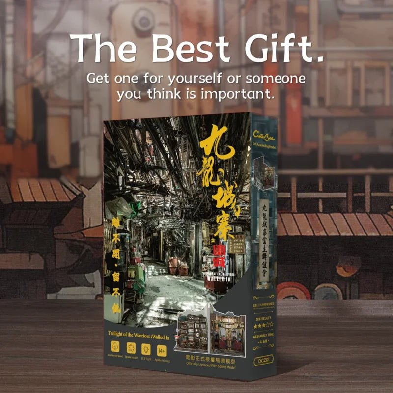 Cutebee Twilight Walled City  - DIY Book Nook Kit