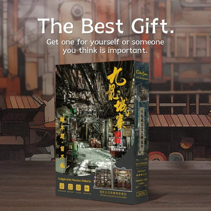 Cutebee Twilight Walled City  - DIY Book Nook Kit