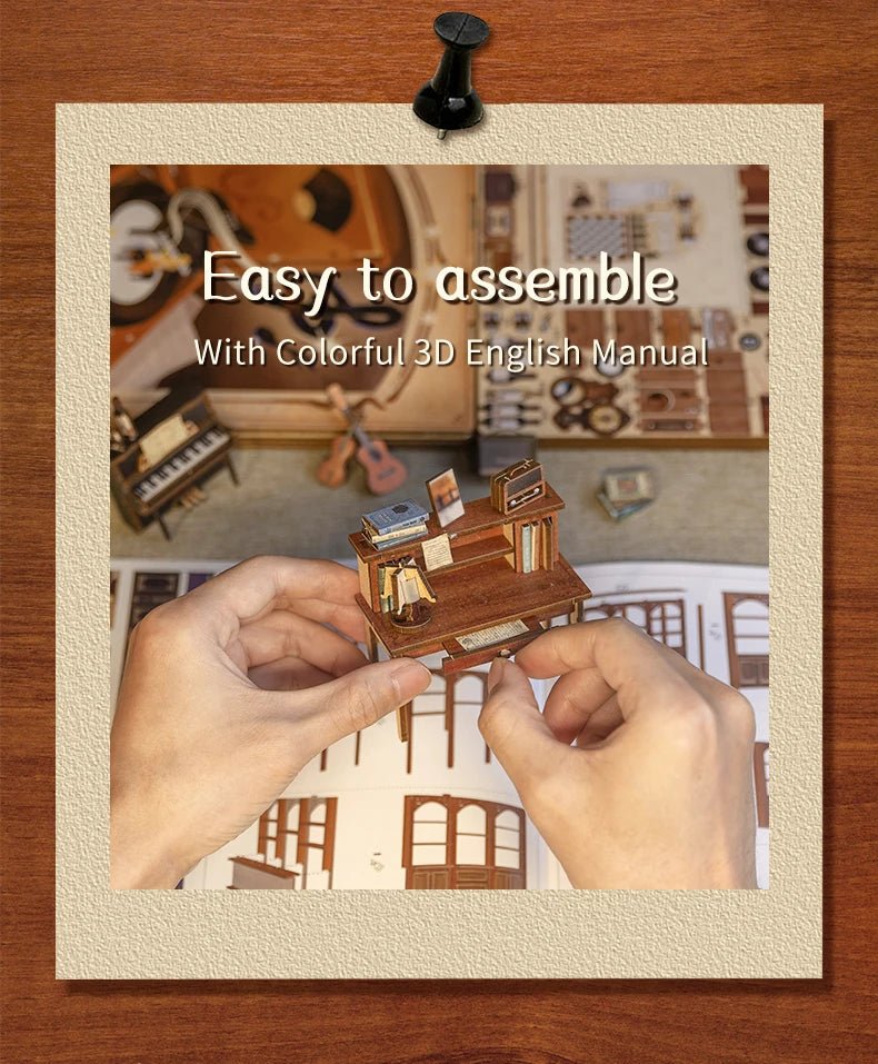 Secret Rhythm - DIY Book Nook Kit