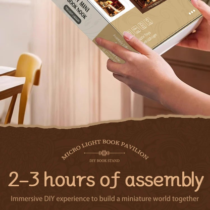 TWILIGHT LIBRARY  - DIY Book Nook Kit