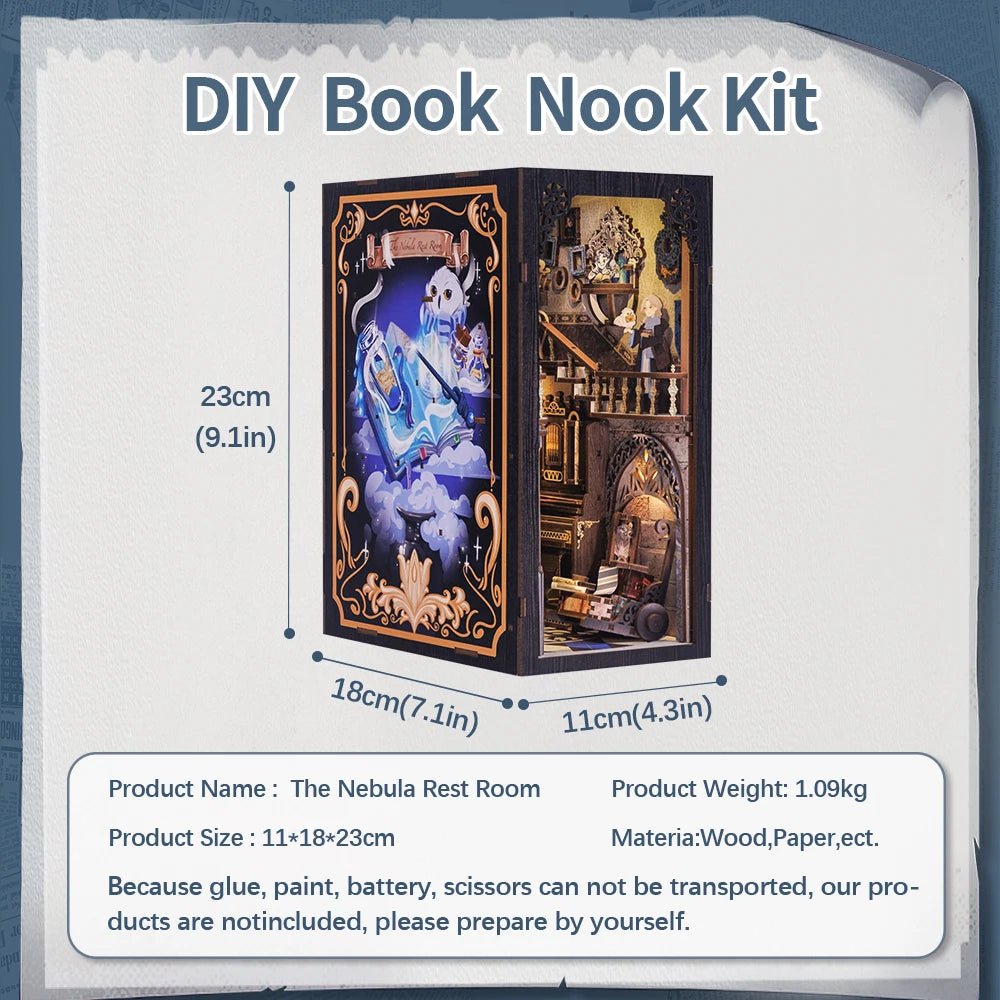 Cutebee Nebula  DIY Book Nook
