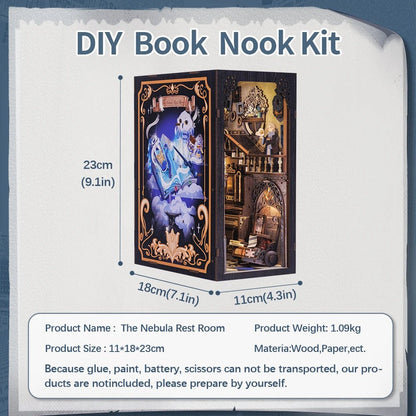 Cutebee Nebula  DIY Book Nook