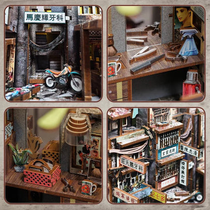 Cutebee Twilight Walled City  - DIY Book Nook Kit
