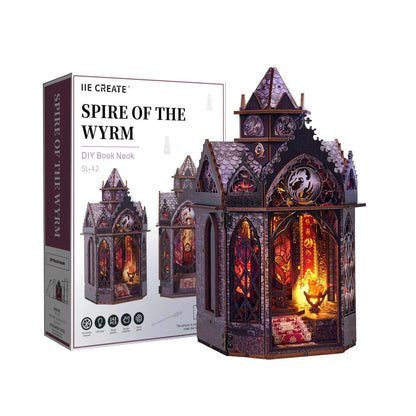 Cutebee Spire Of The Wyrm - DIY Miniature World Kit
