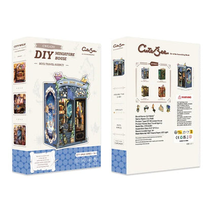 Cutebee Soul Travel Agency - DIY Book Nook Kit
